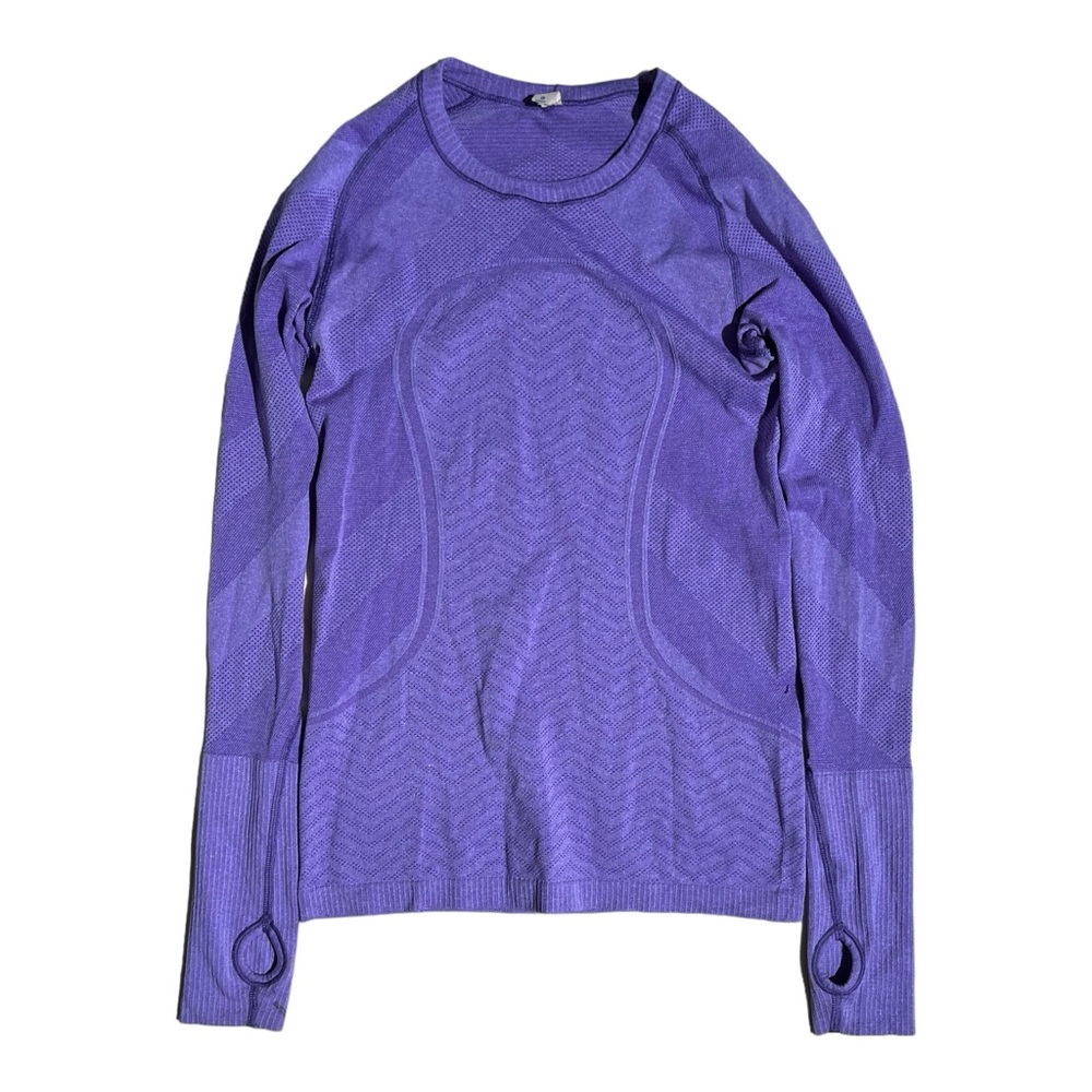 Lululemon Run: Swiftly Tech Long Sleeve Power Pur… - image 3